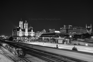 987/ Union station and Nashville Skyline